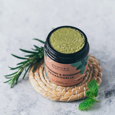 Body Scrub — Peppermint and Rosemary