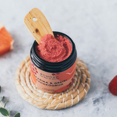 Body Scrub — Raspberry and Grapefruit