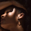 Flat Upper Ear Cuff - Silver