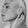 Flat Upper Ear Cuff - Silver