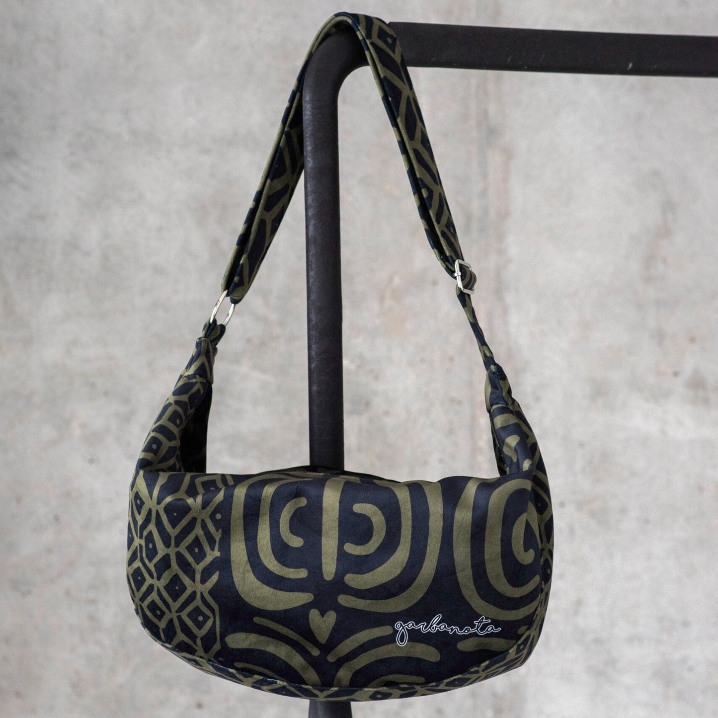 Hobo Bag - Khaki Pattern