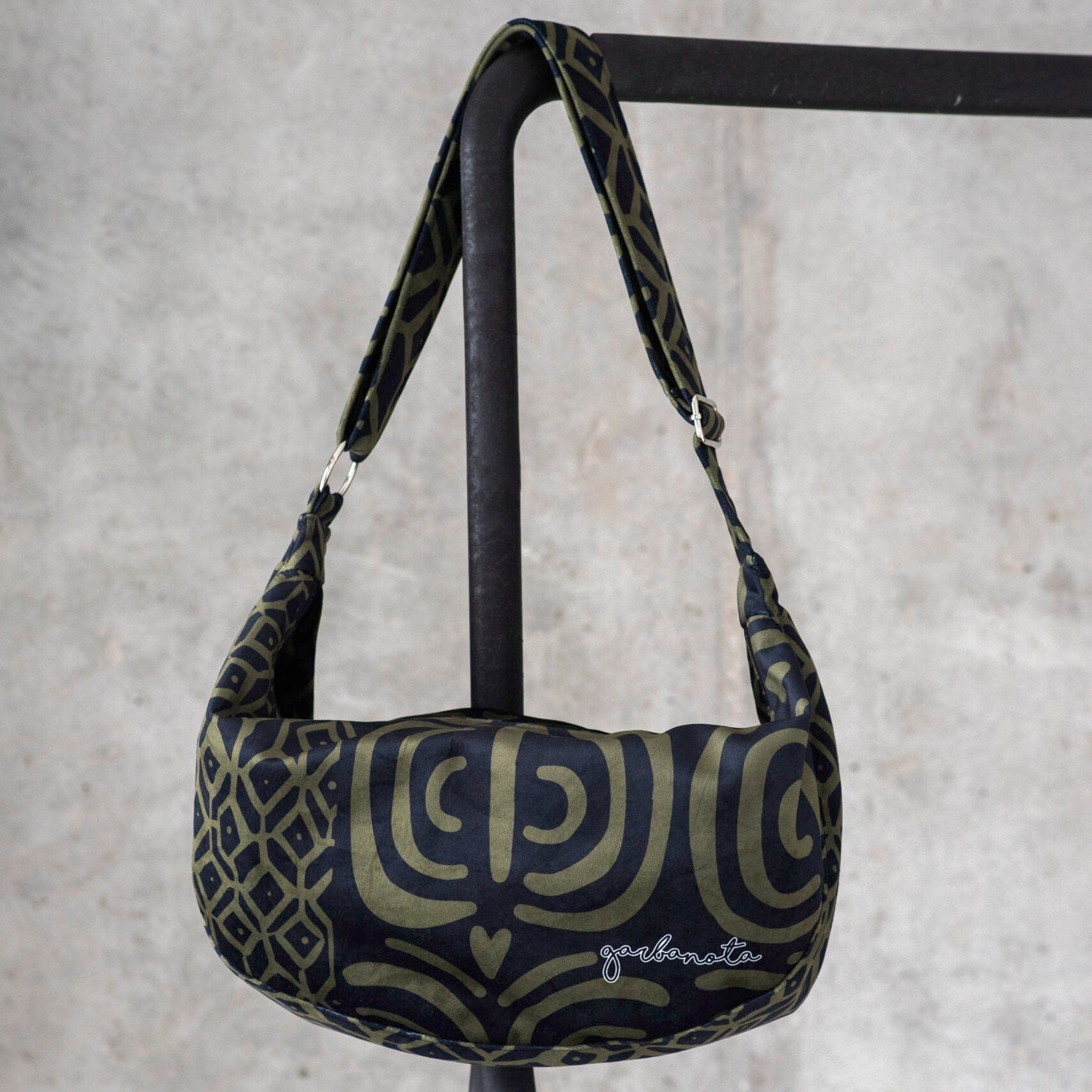 Hobo Bag - Khaki Pattern