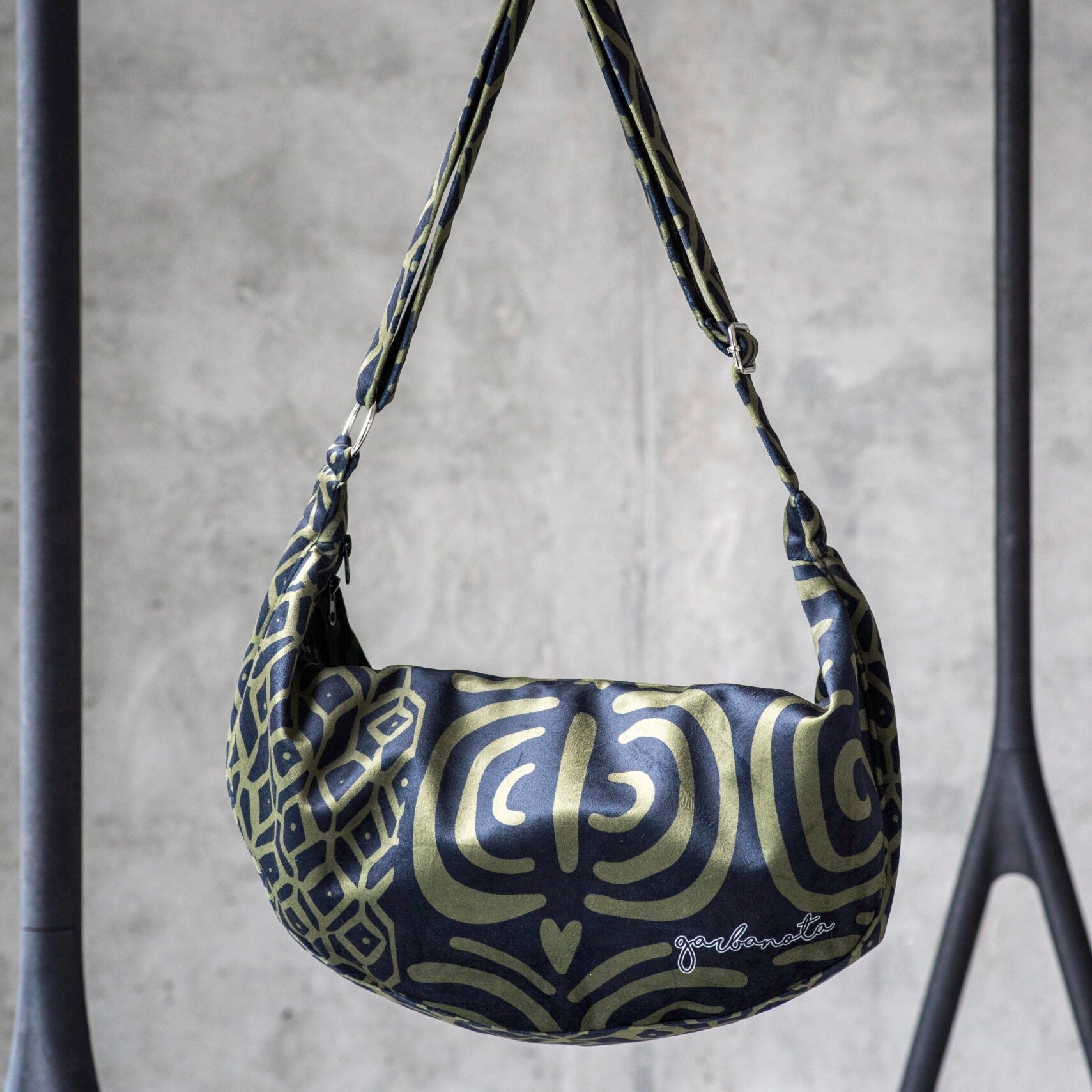 Hobo Bag - Khaki Pattern