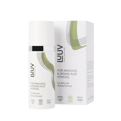 Pure Bakuchiol & Organic Aloe Hydrogel COSMOS, 50 ml