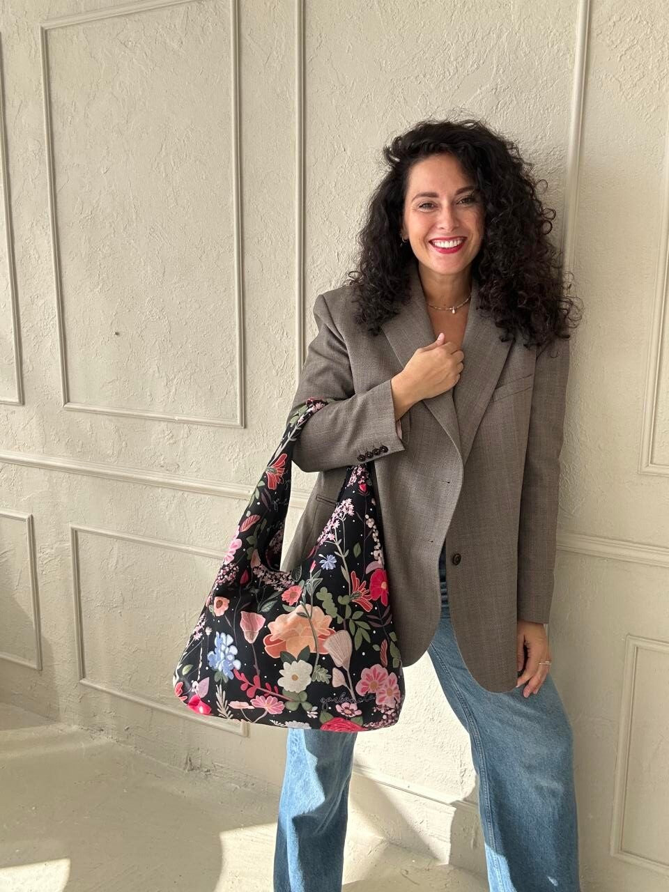 Moon Bag - Curly Summer Night