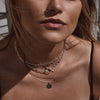 Paper Clip Choker - Silver