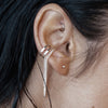Revolve Ear Cuff - Silver