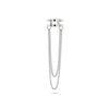 Revolve Ear Cuff - Silver
