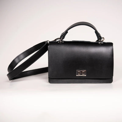  Small Briefcase Handbag - Black
