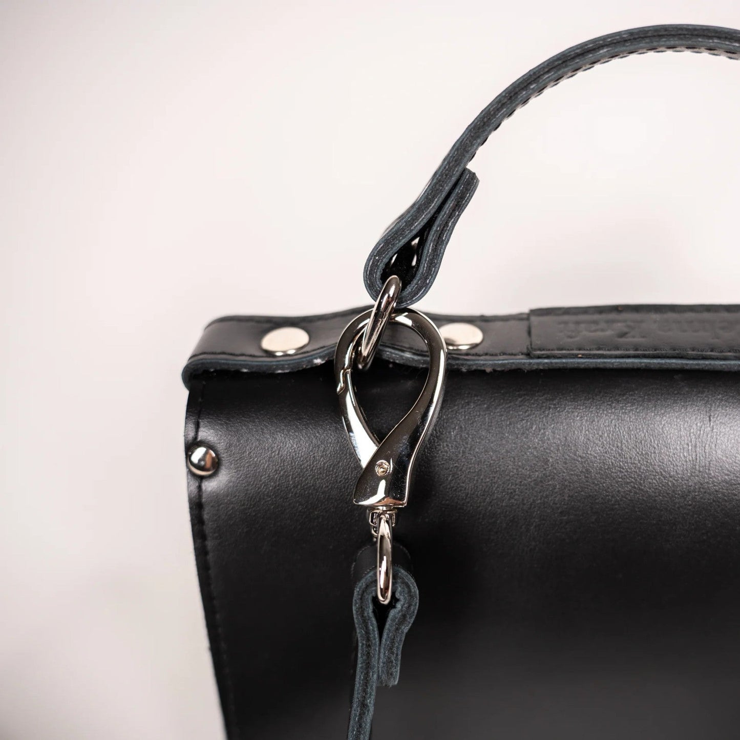  Small Briefcase Handbag - Black